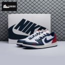 Air Jordan 1 Low OG Gym Red  Midnight Navy HQ2993-100 Unisex