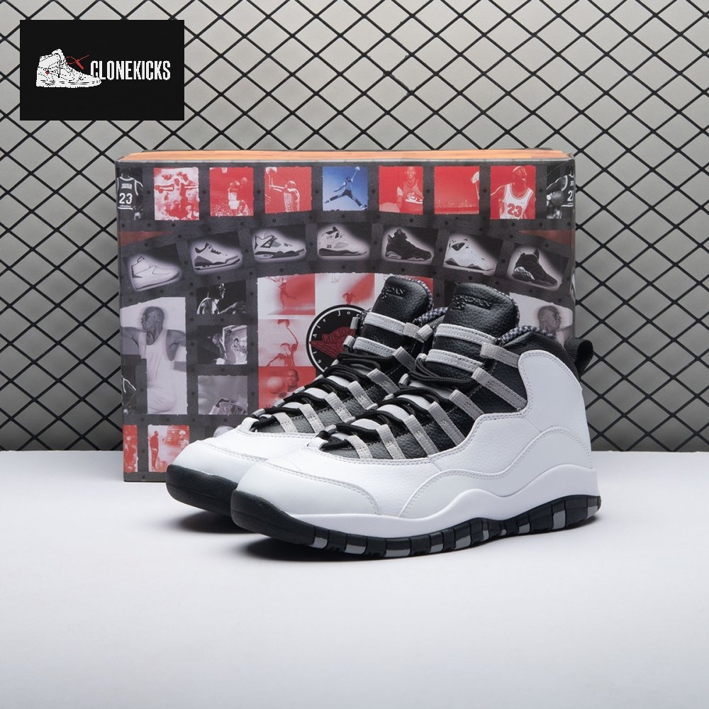 Air Jordan 10 OG Steel 2025 Retro HJ6779-104 Unisex