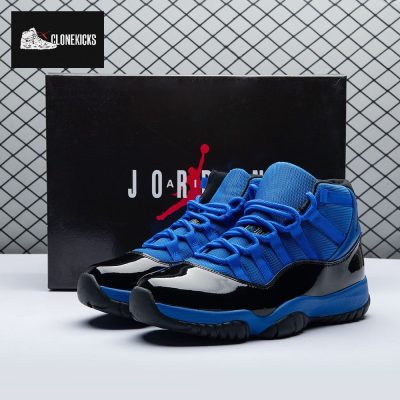 Air Jordan 11 Black and Blue CT8012-400 Men's
