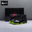 Air Jordan 11 GS Black Barely Volt Men's