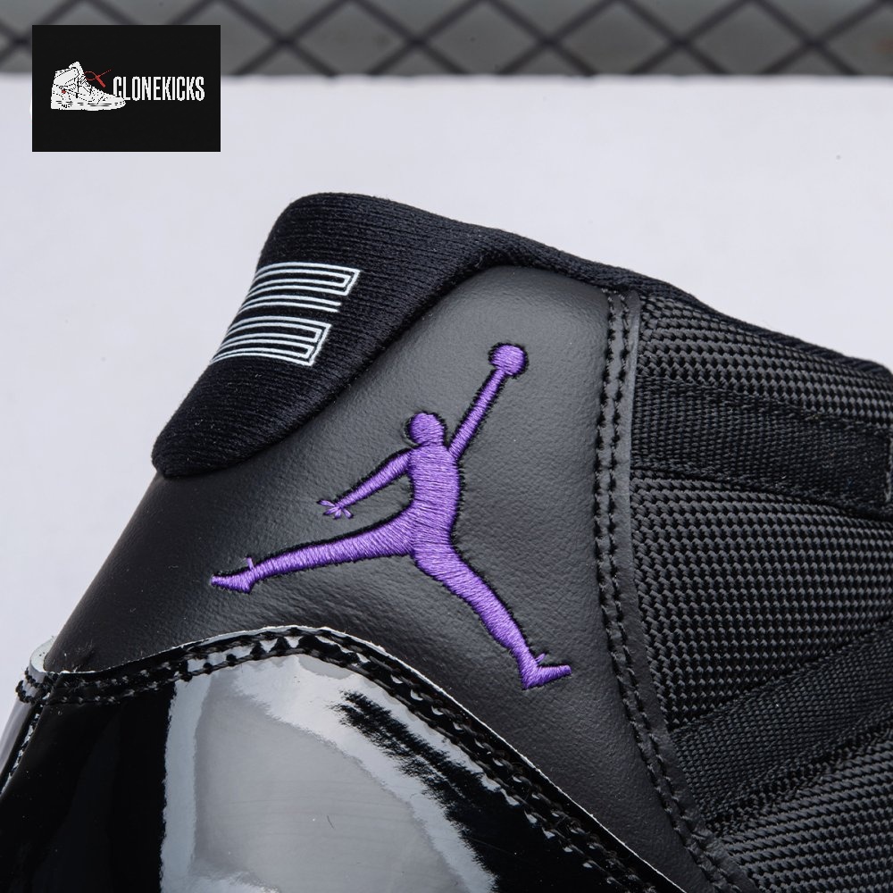 Air Jordan 11 GS Black Barely Volt Men's - Image 3