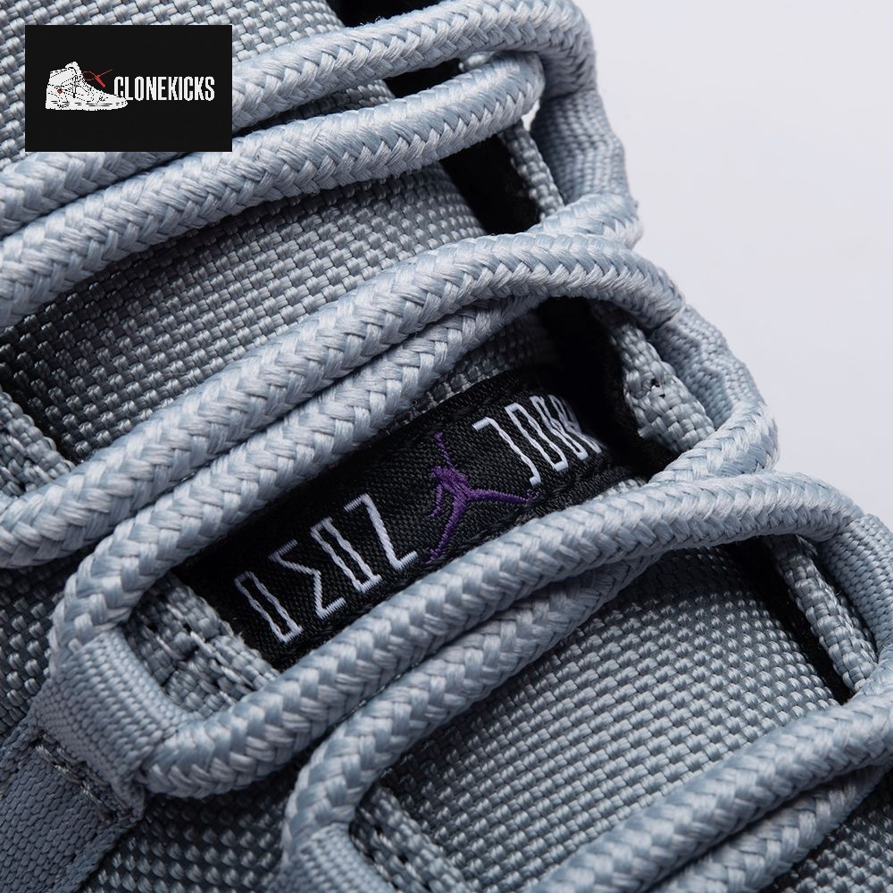 Air Jordan 11 Gray and Black CT8012-005 Men's - Image 3