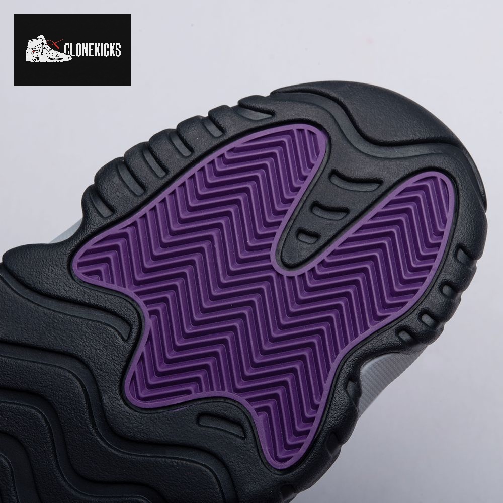 Air Jordan 11 Gray and Black CT8012-005 Men's - Image 4