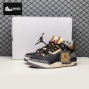 Air Jordan 3 Black Gold Men's
