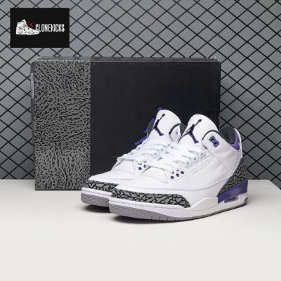 Air Jordan 3 Dark Iris CT8532-105 Men's