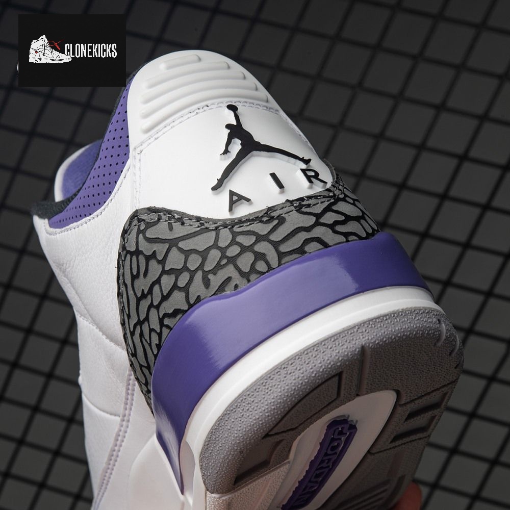 Air Jordan 3 Dark Iris CT8532-105 Men's - Image 2