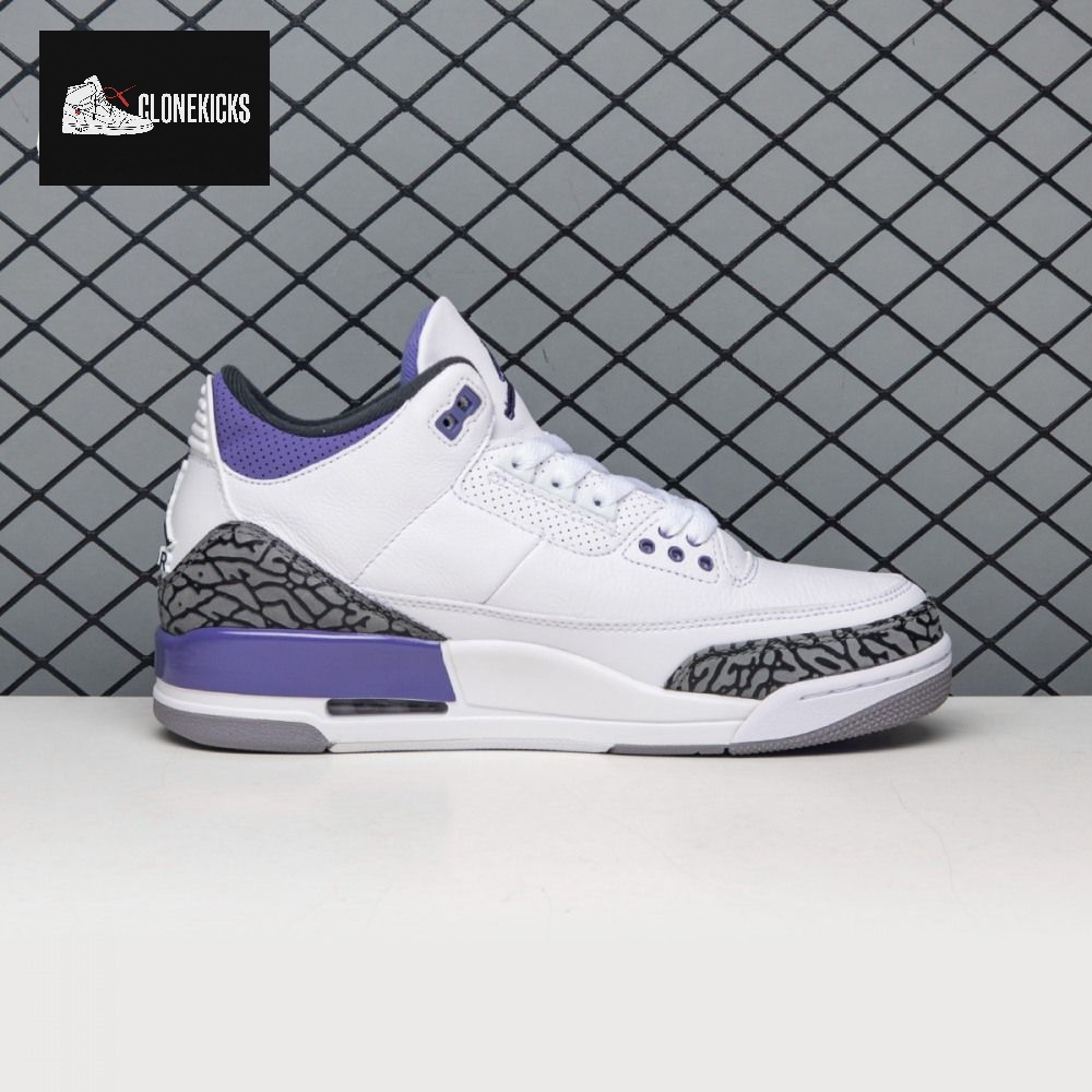 Air Jordan 3 Dark Iris CT8532-105 Men's - Image 5
