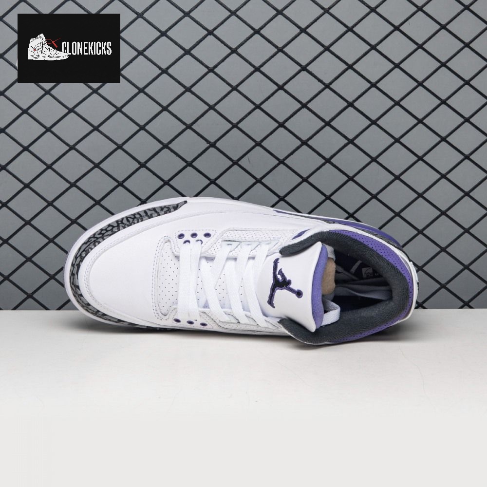 Air Jordan 3 Dark Iris CT8532-105 Men's - Image 7