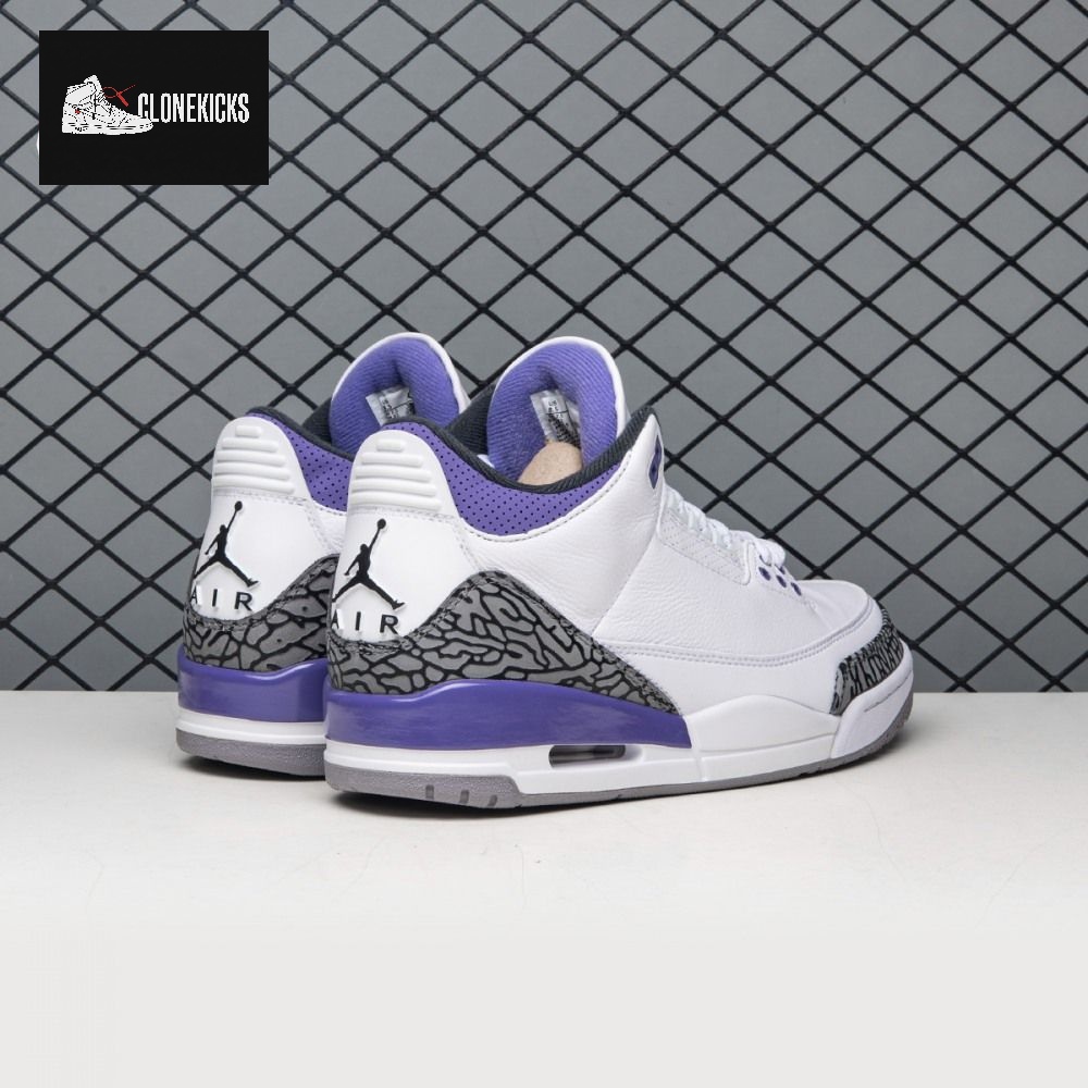 Air Jordan 3 Dark Iris CT8532-105 Men's - Image 8