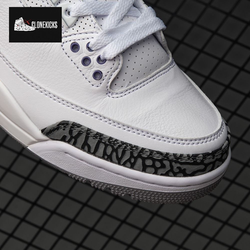 Air Jordan 3 Dark Iris CT8532-105 Men's - Image 9