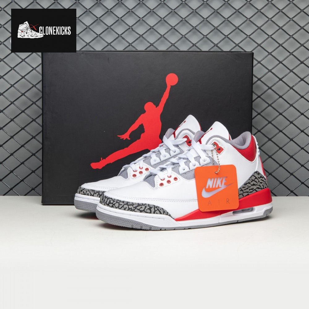 Air Jordan 3 Fire Red DN3707160 Men's