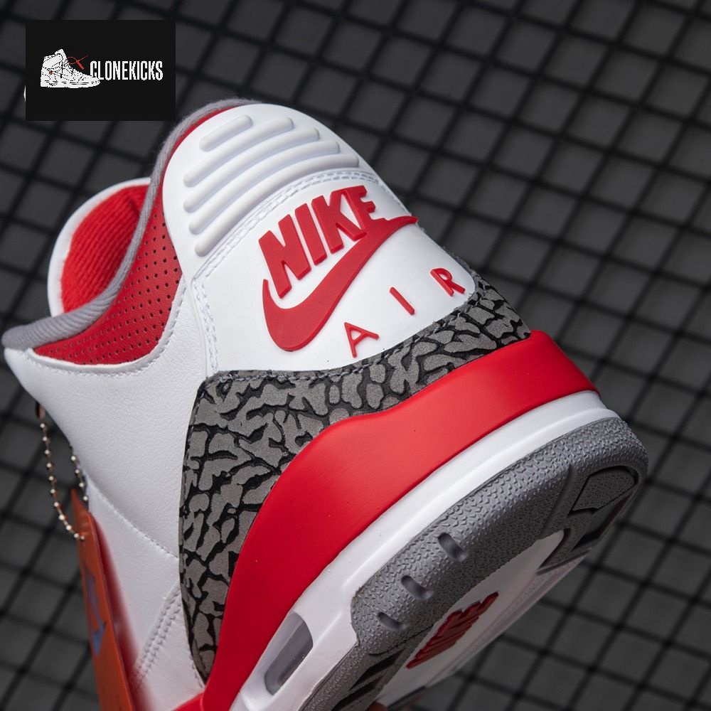 Air Jordan 3 Fire Red DN3707160 Men's - Image 2