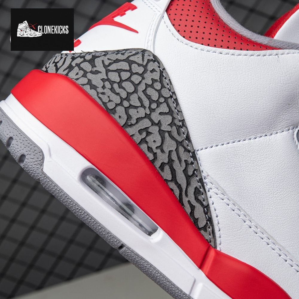 Air Jordan 3 Fire Red DN3707160 Men's - Image 10