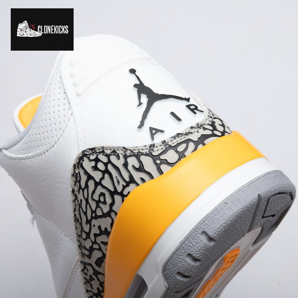 Air Jordan 3 Retro Laser Orange Men's - Image 2