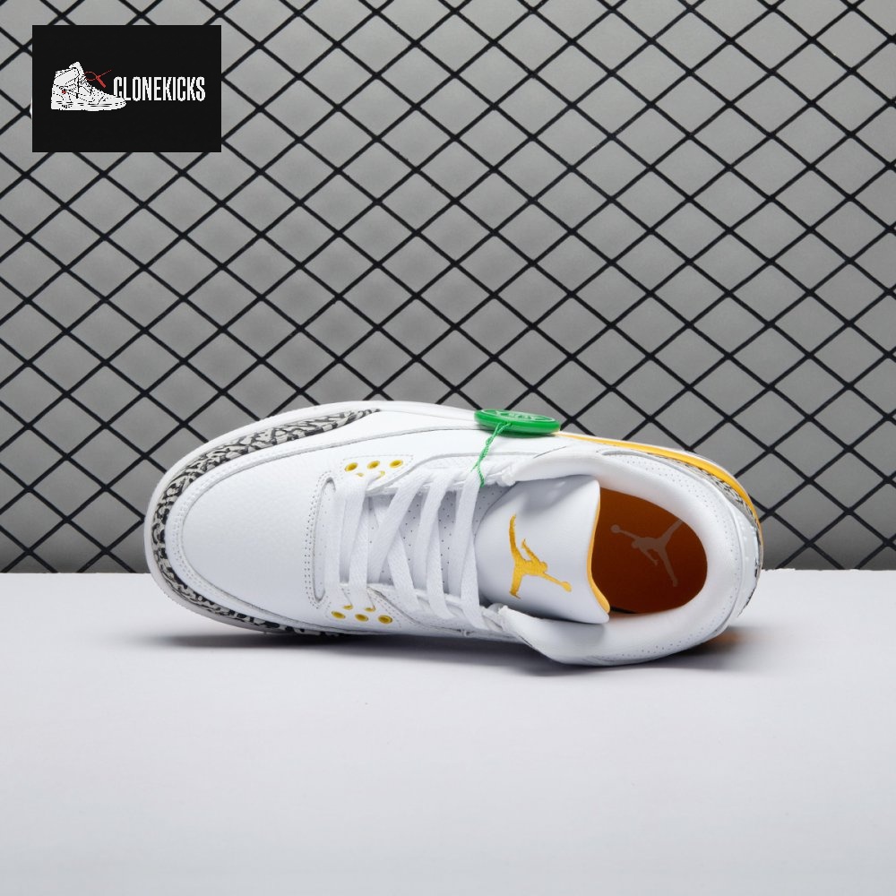 Air Jordan 3 Retro Laser Orange Men's - Image 12