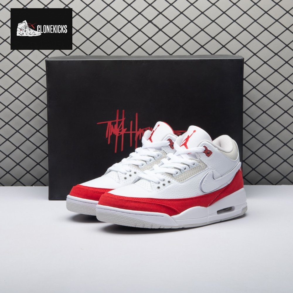Air Jordan 3 Retro Tinker White University Red Men's