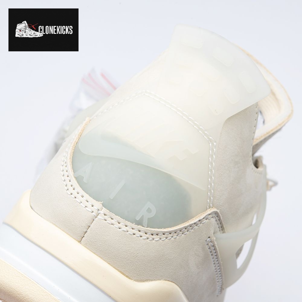 Air Jordan 4 RERO x Off-White AJ4 OW Sail Unisex - Image 9