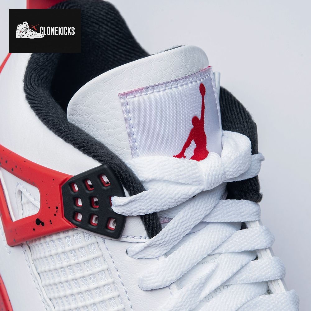 Air Jordan 4 Red Cement DH6927-161 Unisex - Image 2