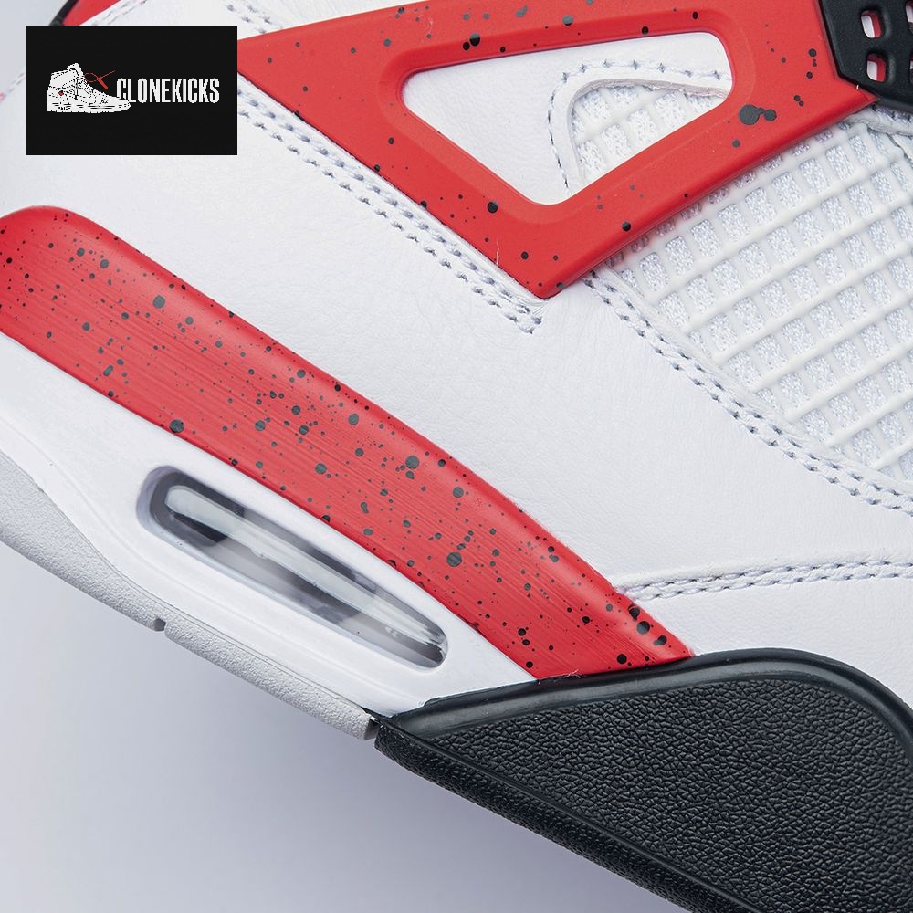 Air Jordan 4 Red Cement DH6927-161 Unisex - Image 3
