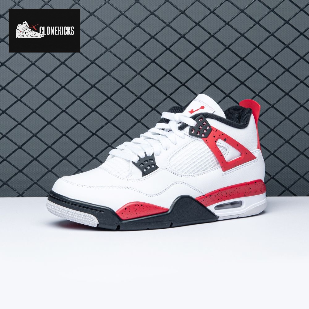 Air Jordan 4 Red Cement DH6927-161 Unisex - Image 5