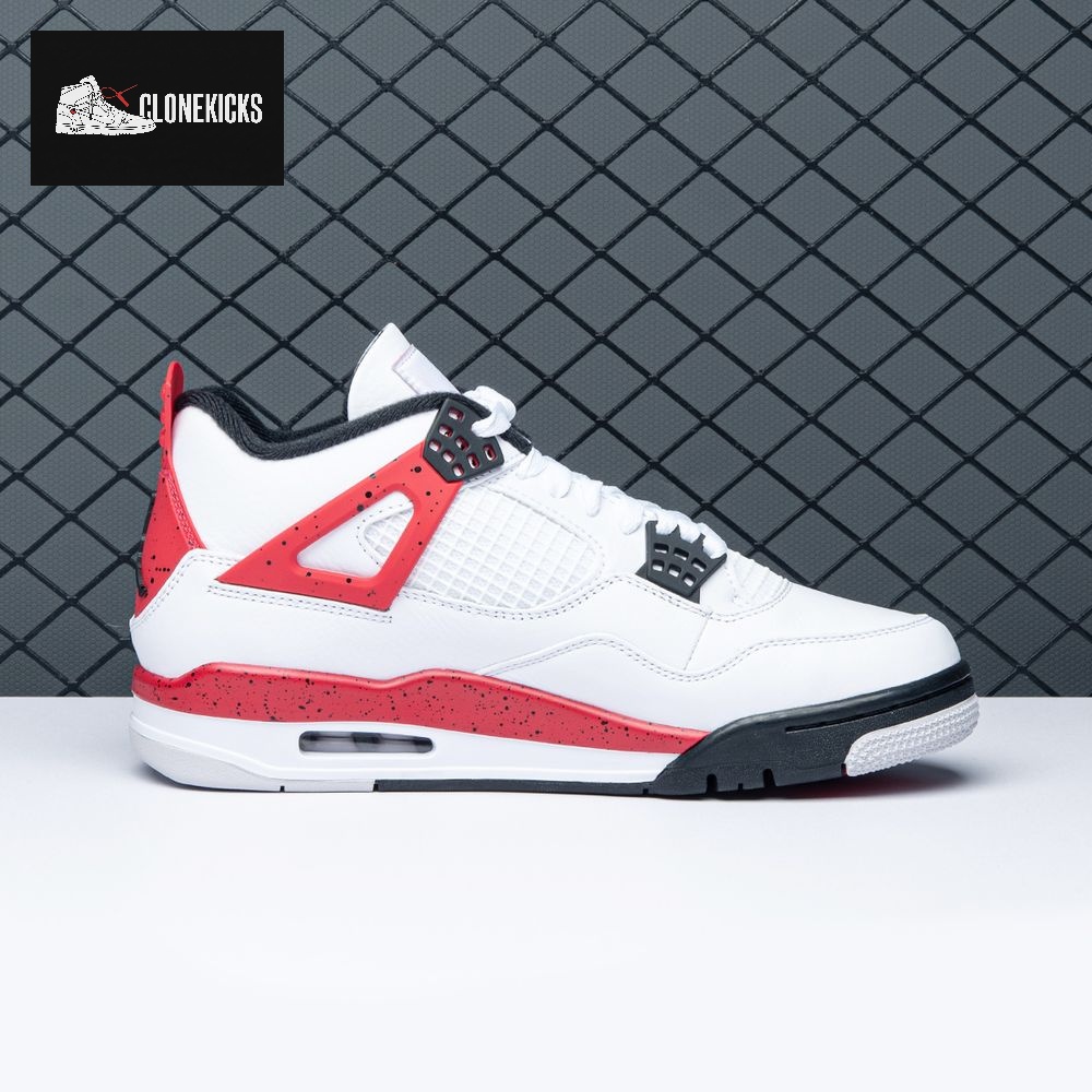 Air Jordan 4 Red Cement DH6927-161 Unisex - Image 7