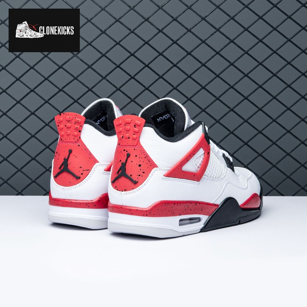 Air Jordan 4 Red Cement DH6927-161 Unisex - Image 10