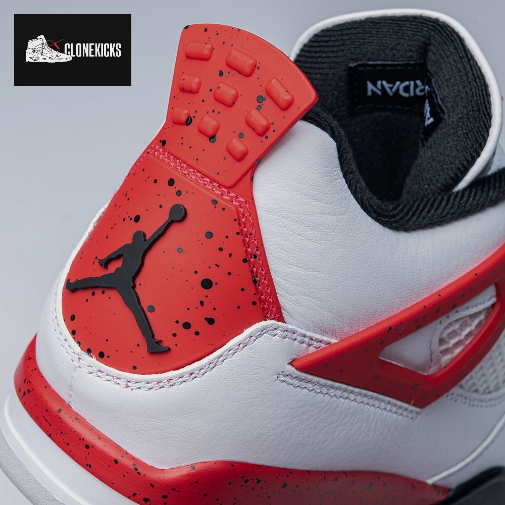 Air Jordan 4 Red Cement DH6927-161 Unisex - Image 11