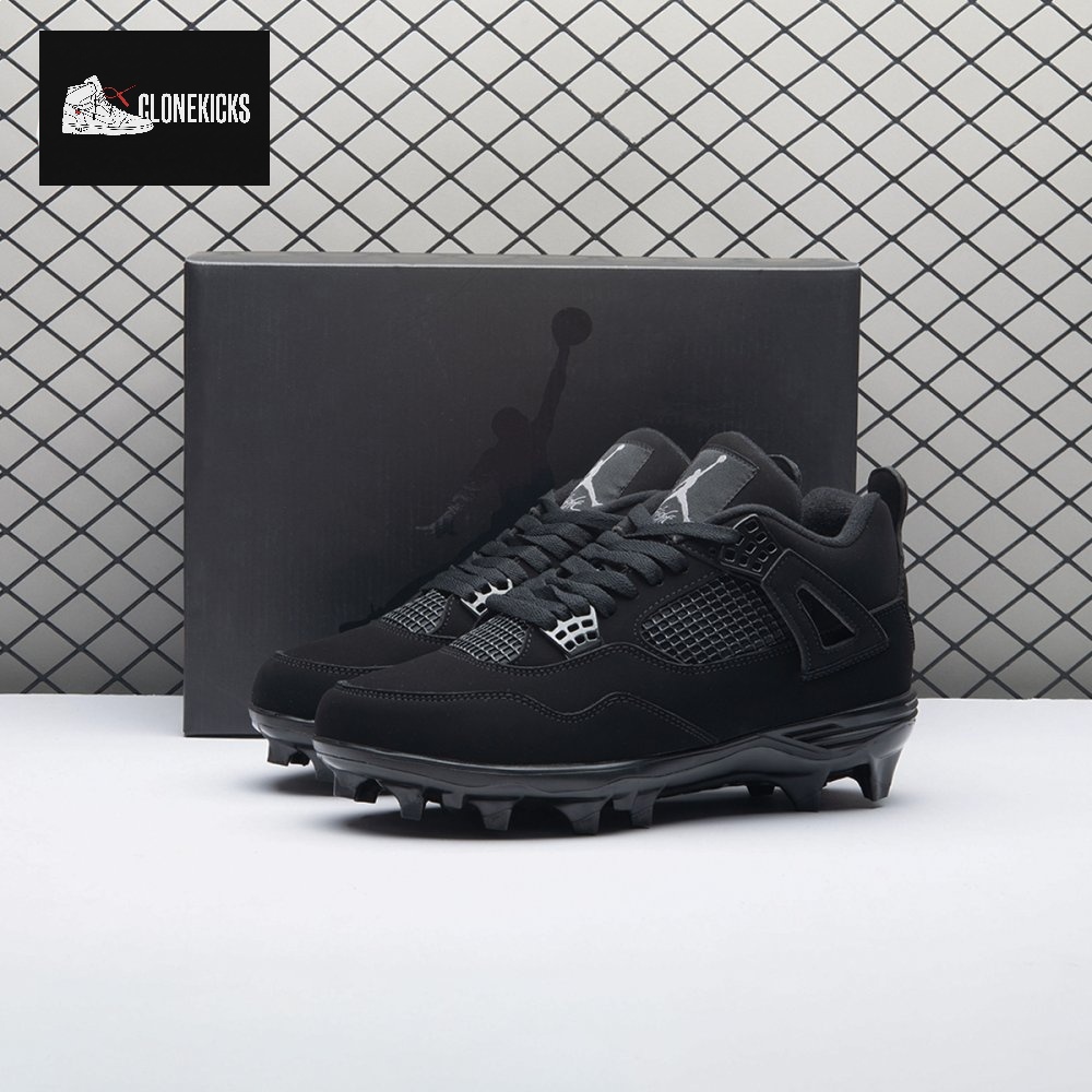 Air Jordan 4 Retro Black Cat CU1110-010 Men's