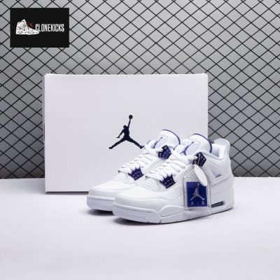 Air Jordan 4 Retro Purple Metallic Unisex