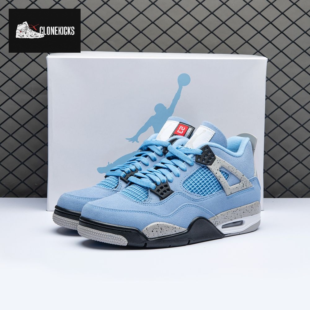 Air Jordan 4 Retro University Blue Unisex