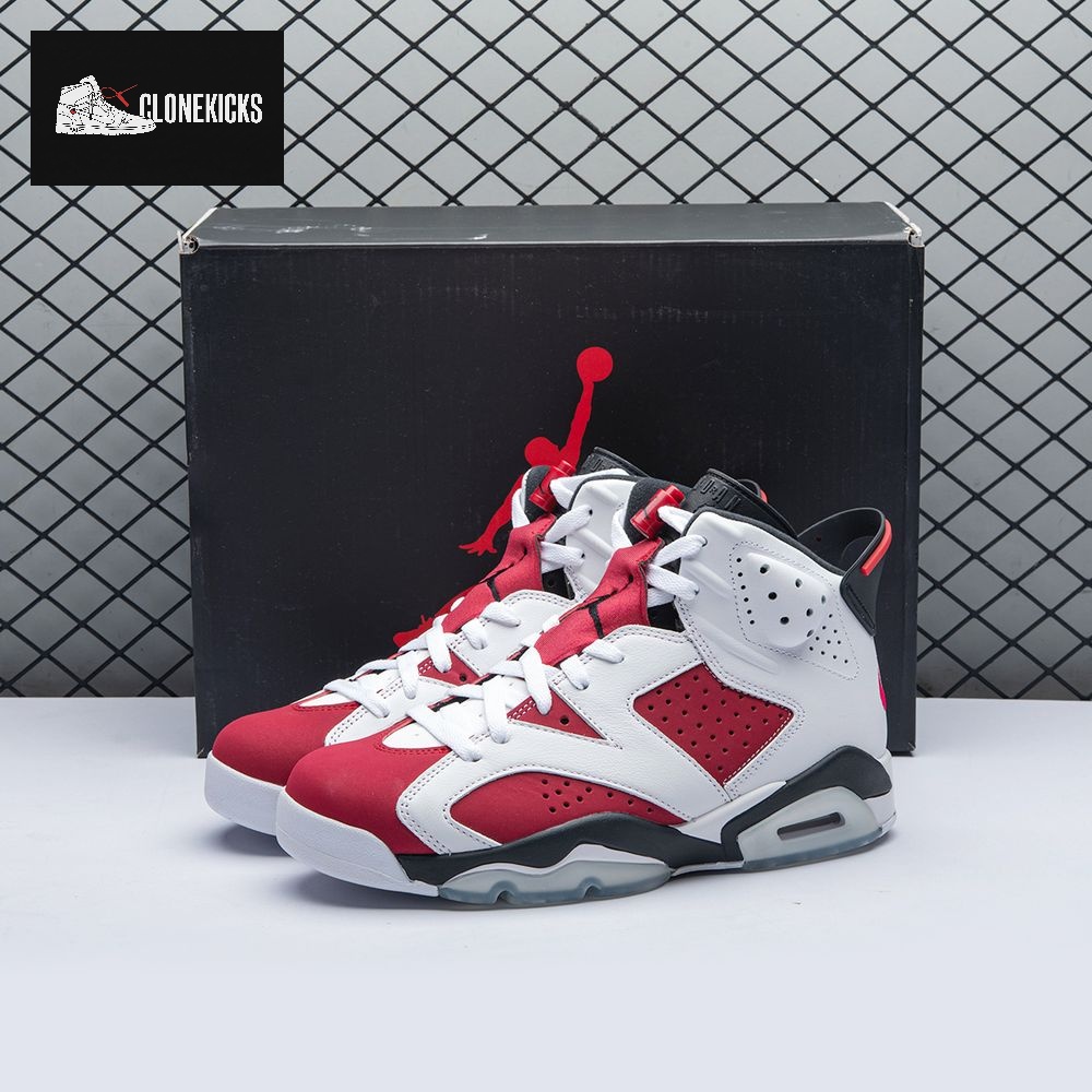 Air Jordan 6 Retro OG Carmine 2021 CT8529-106 Men's