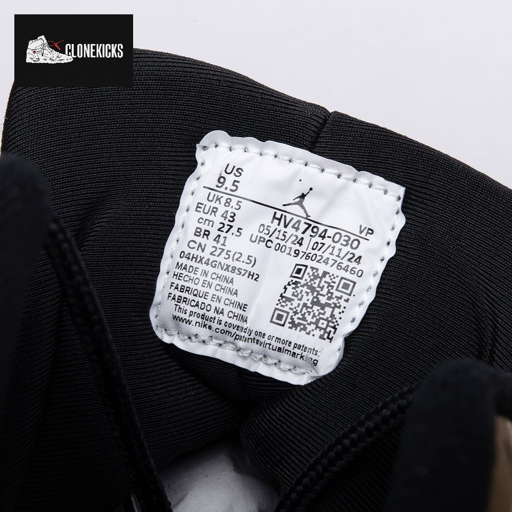 Air Jordan 9 Olive Holiday 2024 HV4794 030 Men's - Image 5