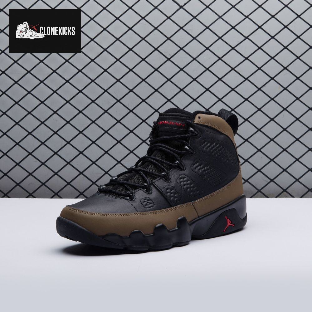 Air Jordan 9 Olive Holiday 2024 HV4794 030 Men's - Image 9