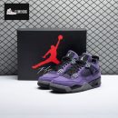 Air jordan 4 x Travis Scott Purple Unisex