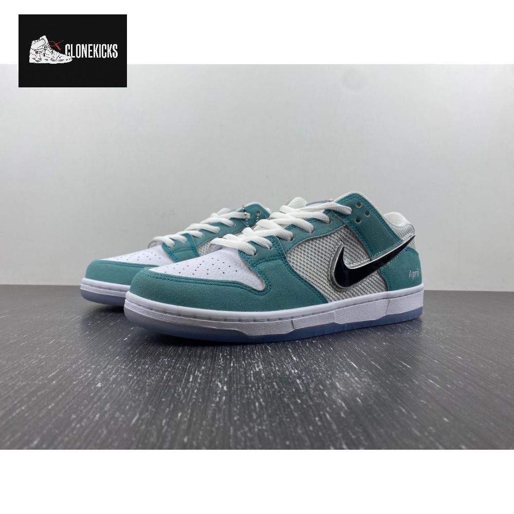 April Skateboards x Nike SB Dunk Low FD2562-400 36-475 - Image 3