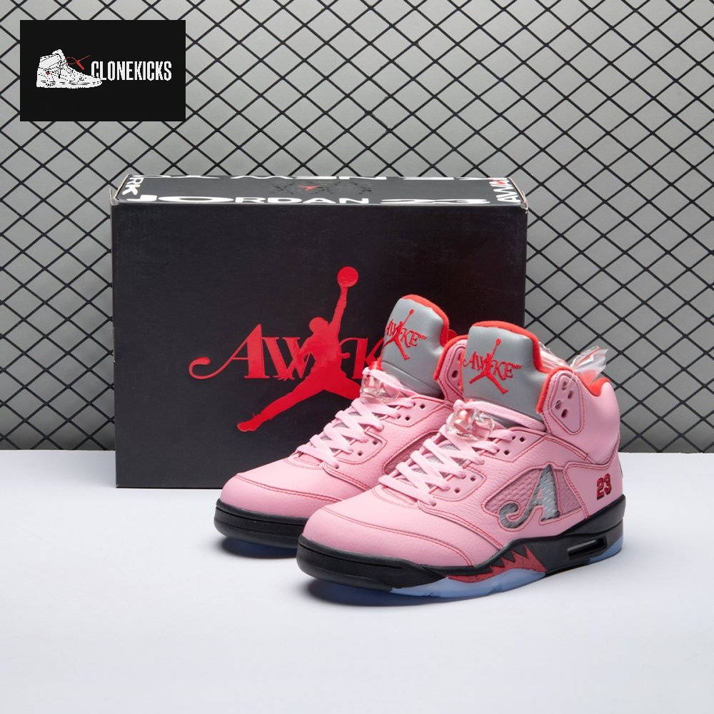 Awake NY x Air Jordan 5 Arctic Pink DV4982-600 Unisex