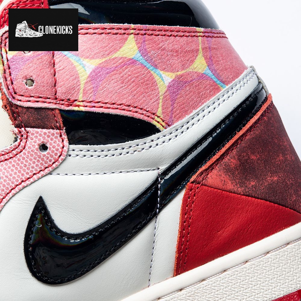 Jordan 1 High OG Spider-Man Across The Spider-Verse Unisex - Image 5