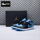 Jordan 1 Low Black University Blue 553558-041 Unisex