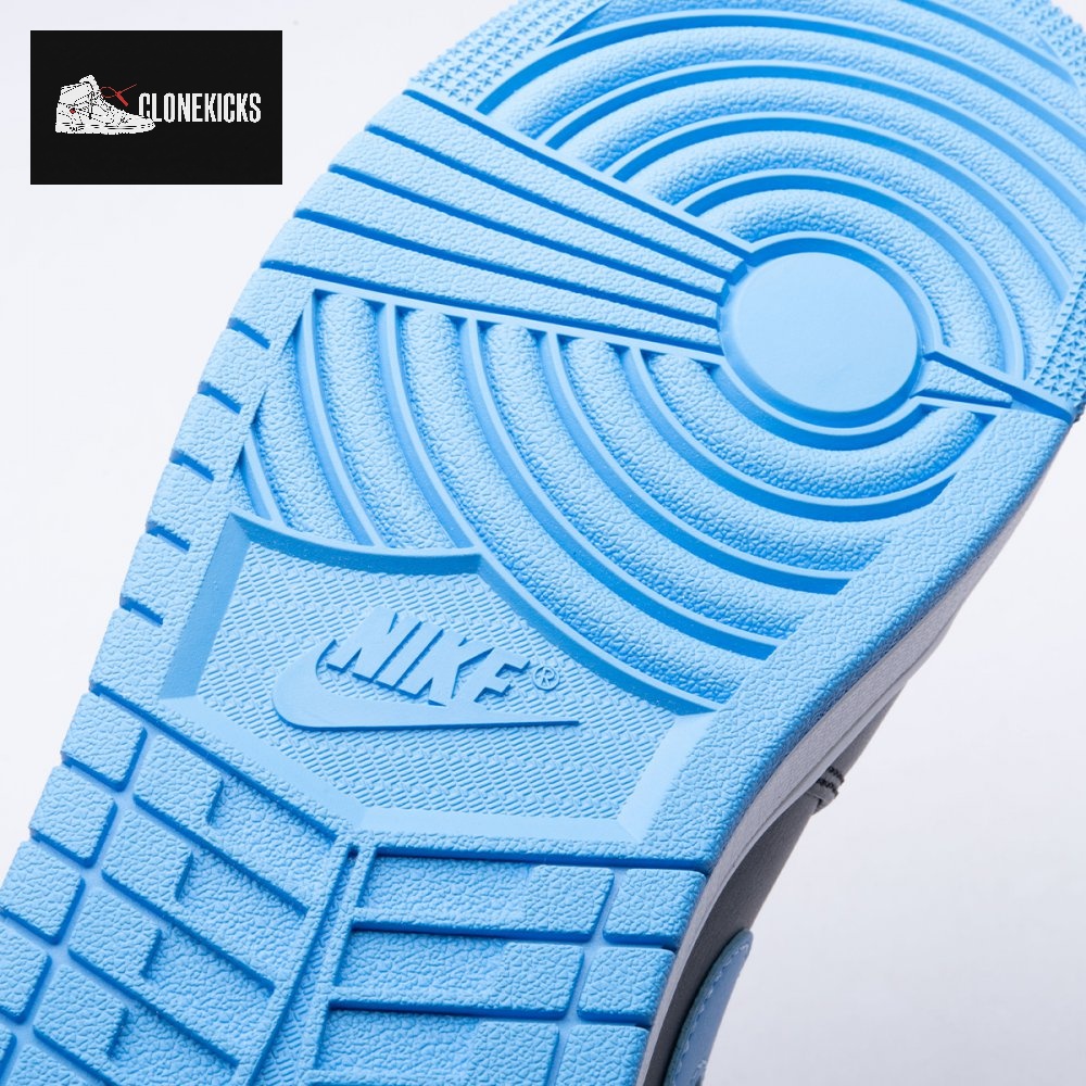 Jordan 1 Low Black University Blue 553558-041 Unisex - Image 4