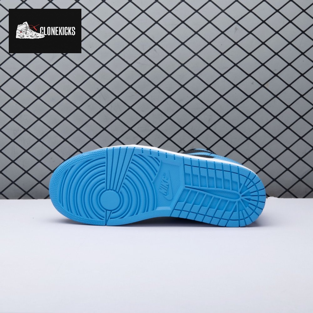 Jordan 1 Low Black University Blue 553558-041 Unisex - Image 8