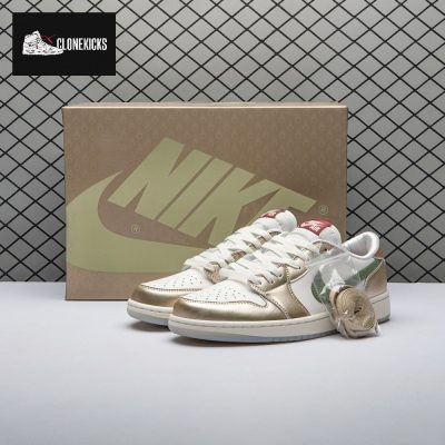 Jordan 1 Low OG Year of the Dragon 2024 GS FQ6593-100 Unisex