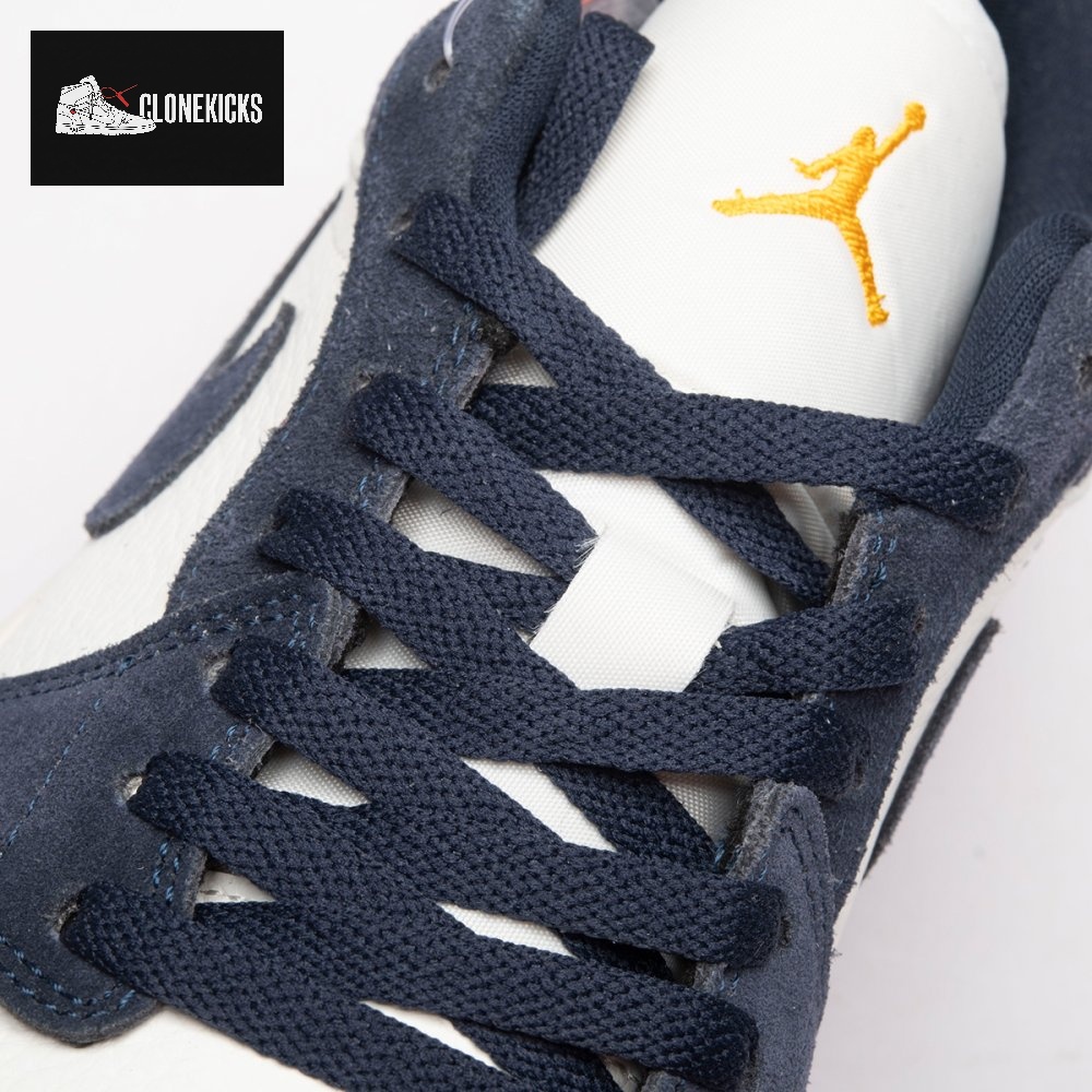 Jordan 1 Low SE Obsidian Suede IO7448-400 Unisex - Image 2