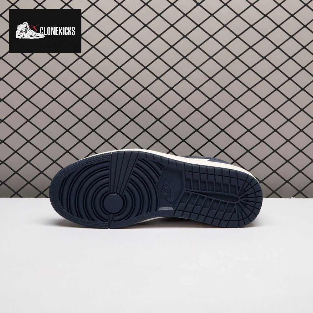 Jordan 1 Low SE Obsidian Suede IO7448-400 Unisex - Image 11