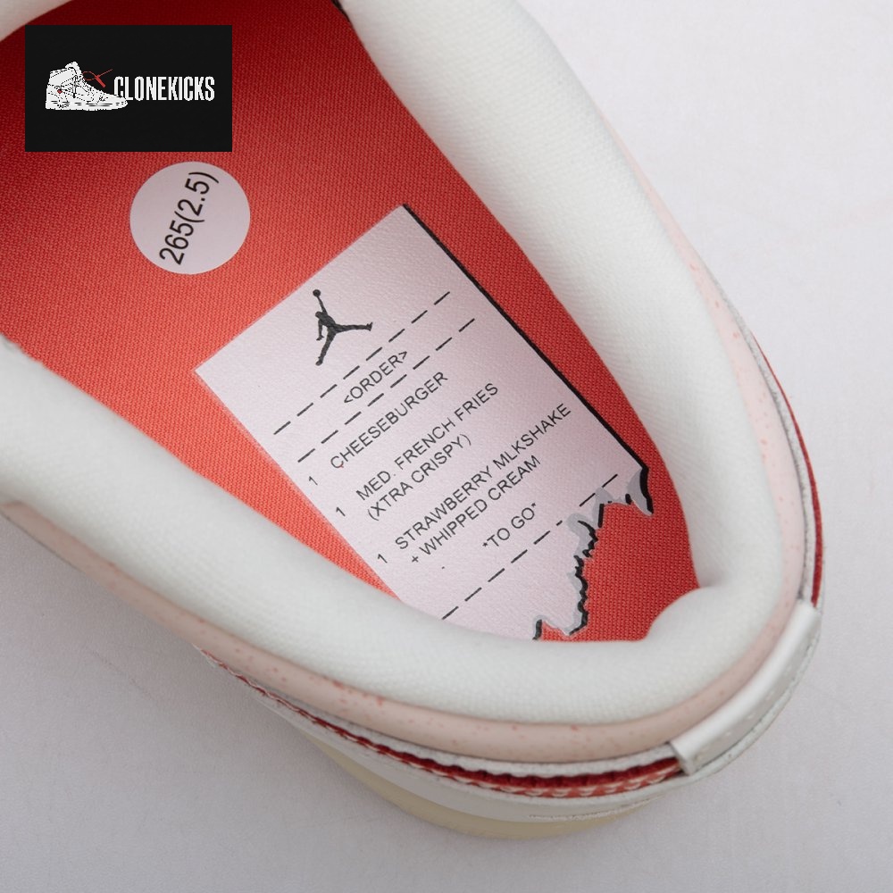 Jordan 1 Low SE Strawberry Milkshake IB8156-133 Unisex - Image 7