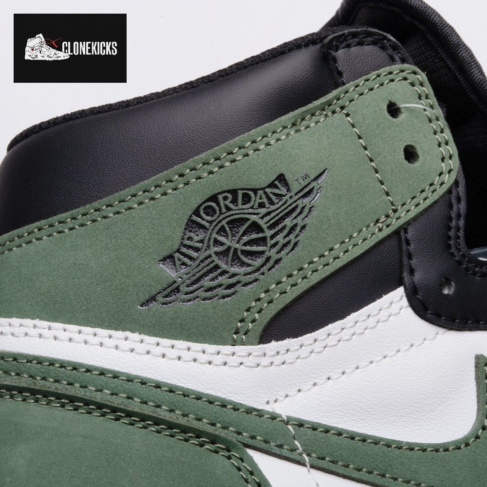 Jordan 1 Retro High Clay Green 555088-135 Unisex - Image 3