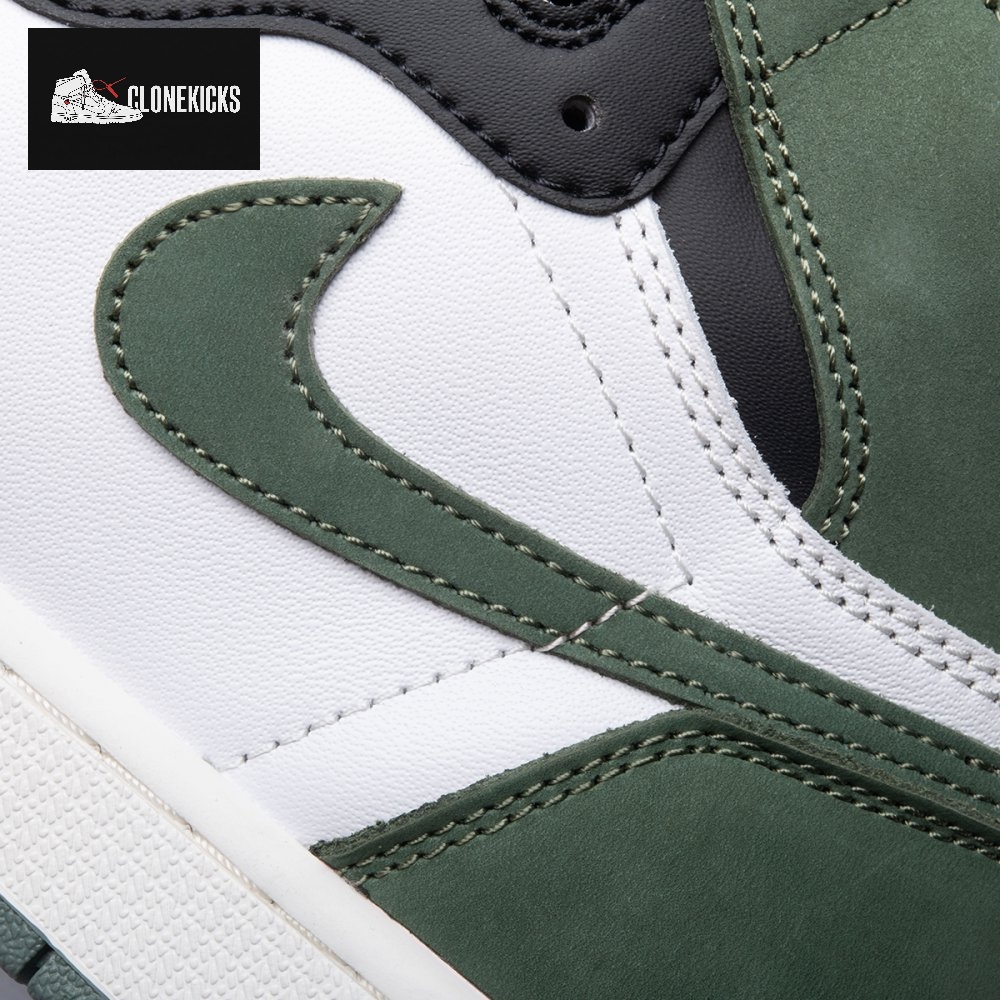 Jordan 1 Retro High Clay Green 555088-135 Unisex - Image 5