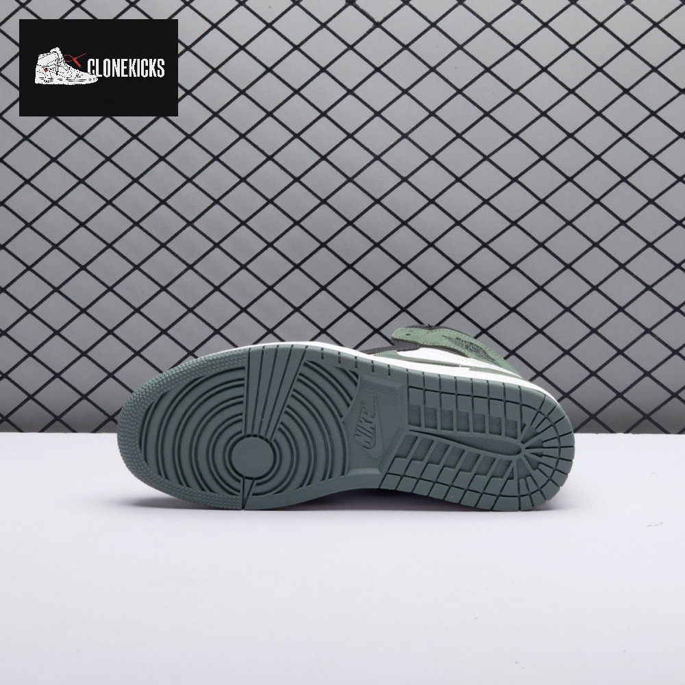Jordan 1 Retro High Clay Green 555088-135 Unisex - Image 11