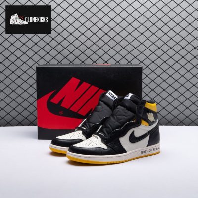 Jordan 1 Retro High Not for Resale Varsity Maize 861428-107 Unisex
