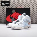 Jordan 1 Retro High Off-White Alaska AA3834-100 Unisex
