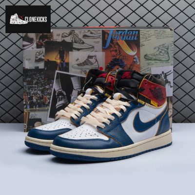 Jordan 1 Retro High Union Los Angeles Blue Toe Men's